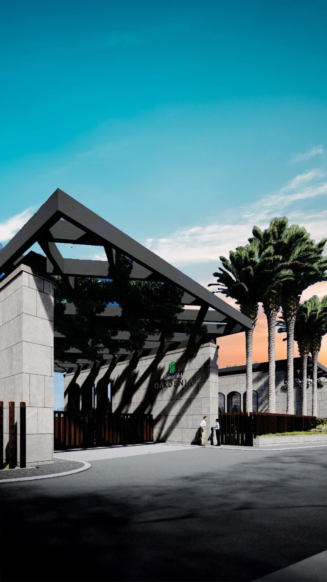 Emerald Gardenia DBR Realtors Properties entrance 2