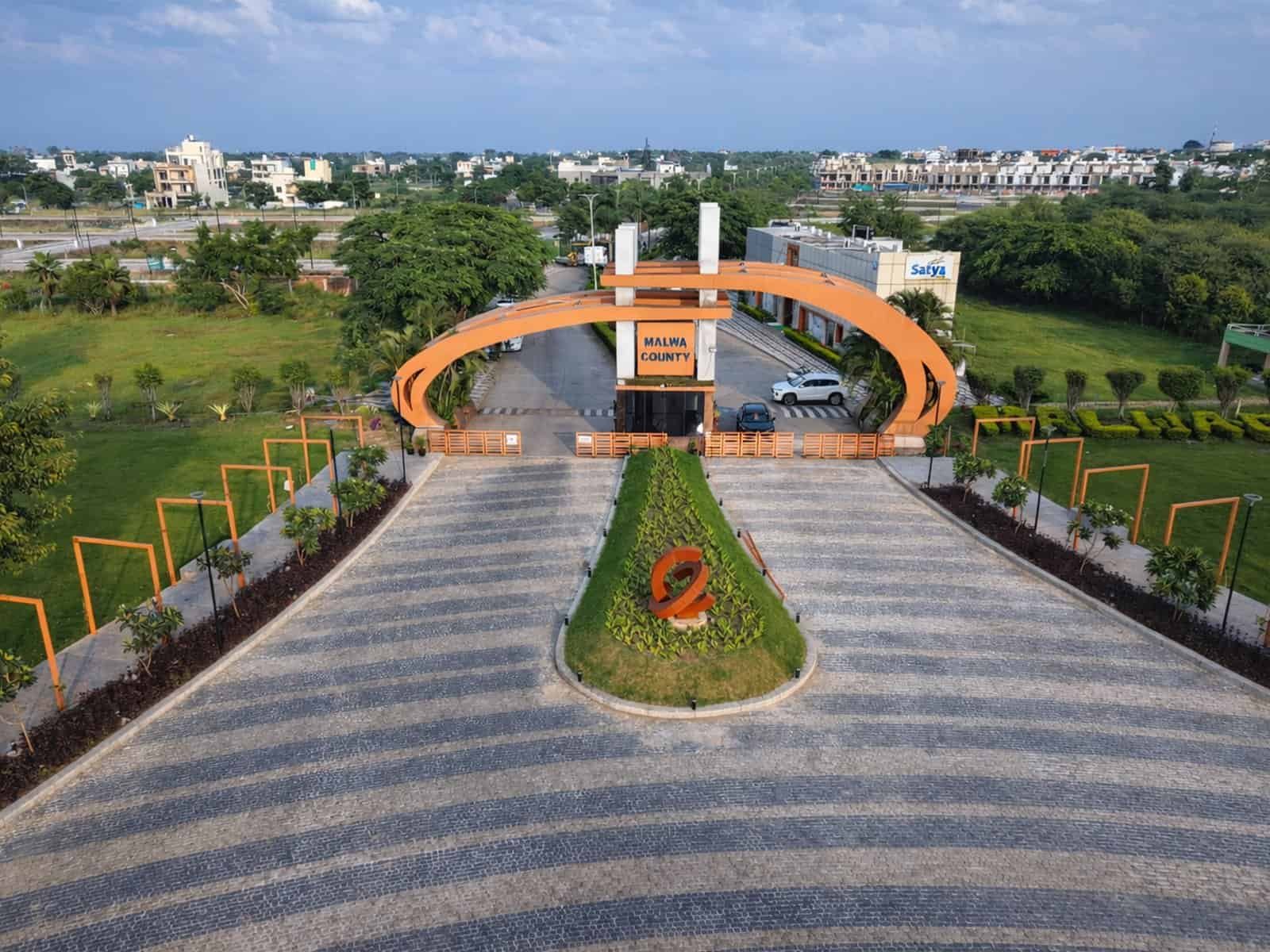 Malwa County DBR Realtors Properties entrance